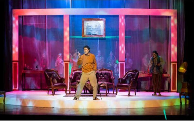 Pentas Kelompok Pojok, salah satu grup teater berbasis Jakarta Selatan, di Taman Ismail Marzuki, Jakarta. -Dok. Gigih Ibnur/DKJ