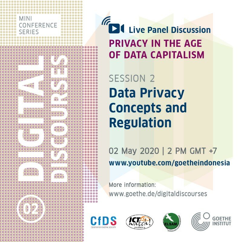 Digital Discourses sesi kedua. -Dok. Goethe-Institut.