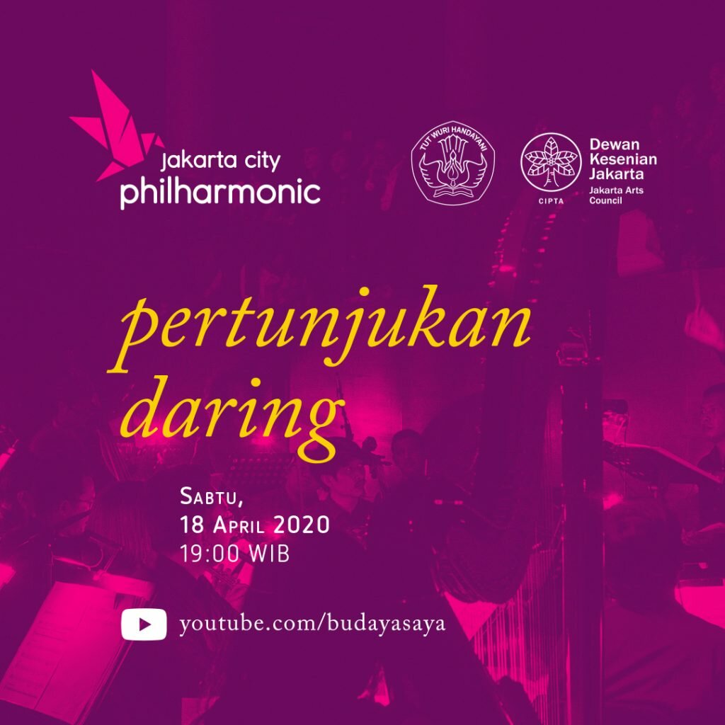 Konser daring perdana JCP di tahun 2020. -Dok. Rio Sadja/JCP