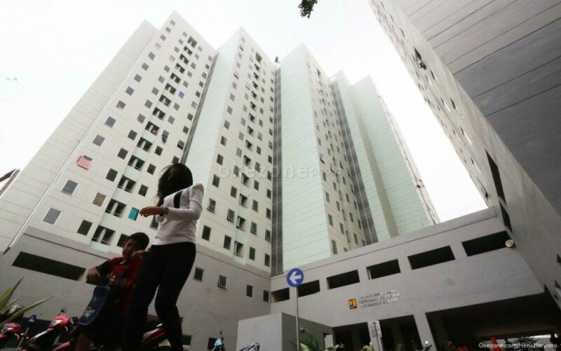 Ilustrasi Rumah Susun Jatinegara, Jakarta. -Dok. megapolitan.okezone.com.