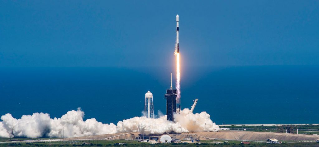 Peluncuran Starling 100 sejak kegagalan pesawat misil Falcon menandai misi ini