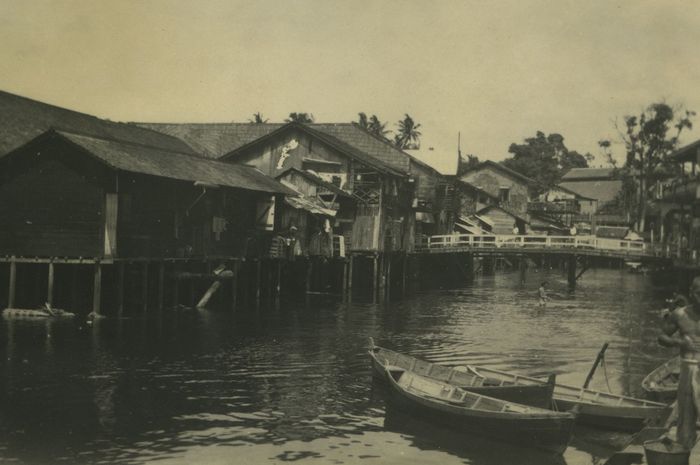 Rumah Tionghoa di Singawang pada tahun 1930-an.