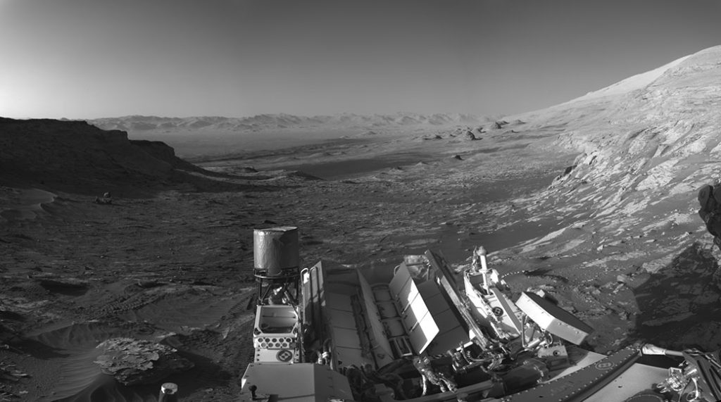 Robot Mars mengirimkan pemandangan Bumi yang sangat indah