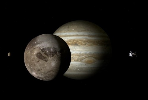 Suara bulan dari Jupiter Ganymede direkam oleh pesawat Juno!