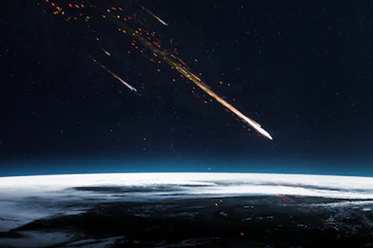 Deskripsi Meteor, Meteor jatuh ke Bumi