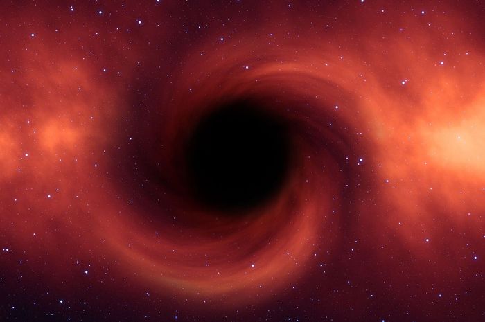 Deskripsi lubang hitam tersiksa yang baru-baru ini ditemukan oleh para peneliti Eropa selatan