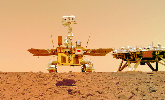 Satelit Zhurong menghadapi suhu minus 100' C di Mars-Gambar-1