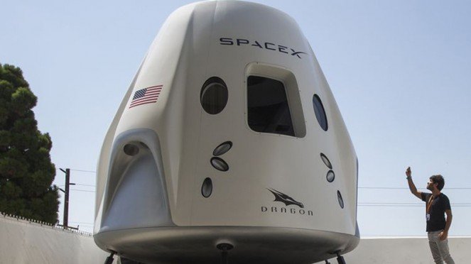 Kapsul Naga Kru SpaceX.