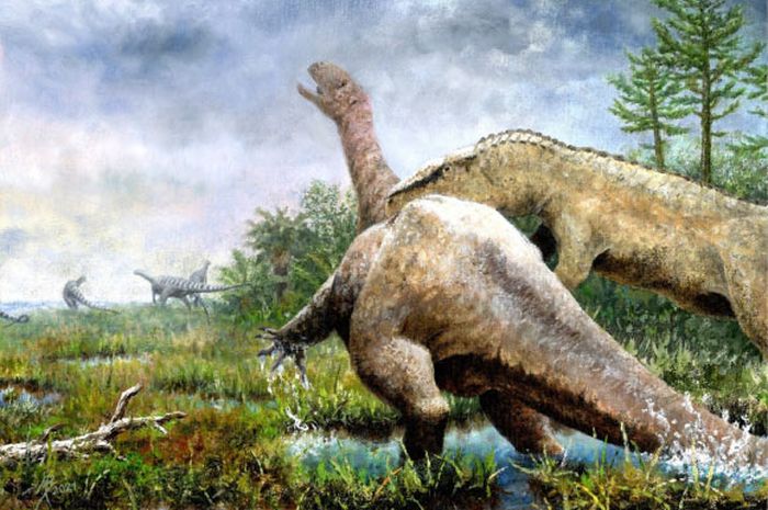 Rekonstruksi Tuebingosaurus maierfritzorum.